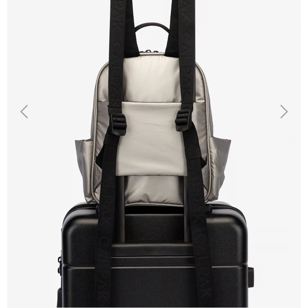 Luka Mini Backpack in Gunmetal - Picture 2 of 7